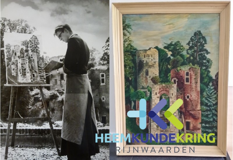 Ben Droste Het schilderij